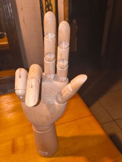 Mannequin poseable hand