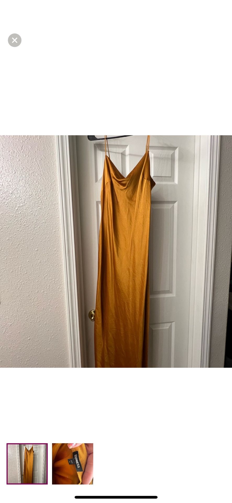 Gold Dress