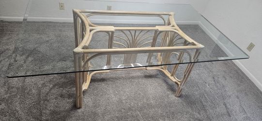 1/2" Bevel Glass Top