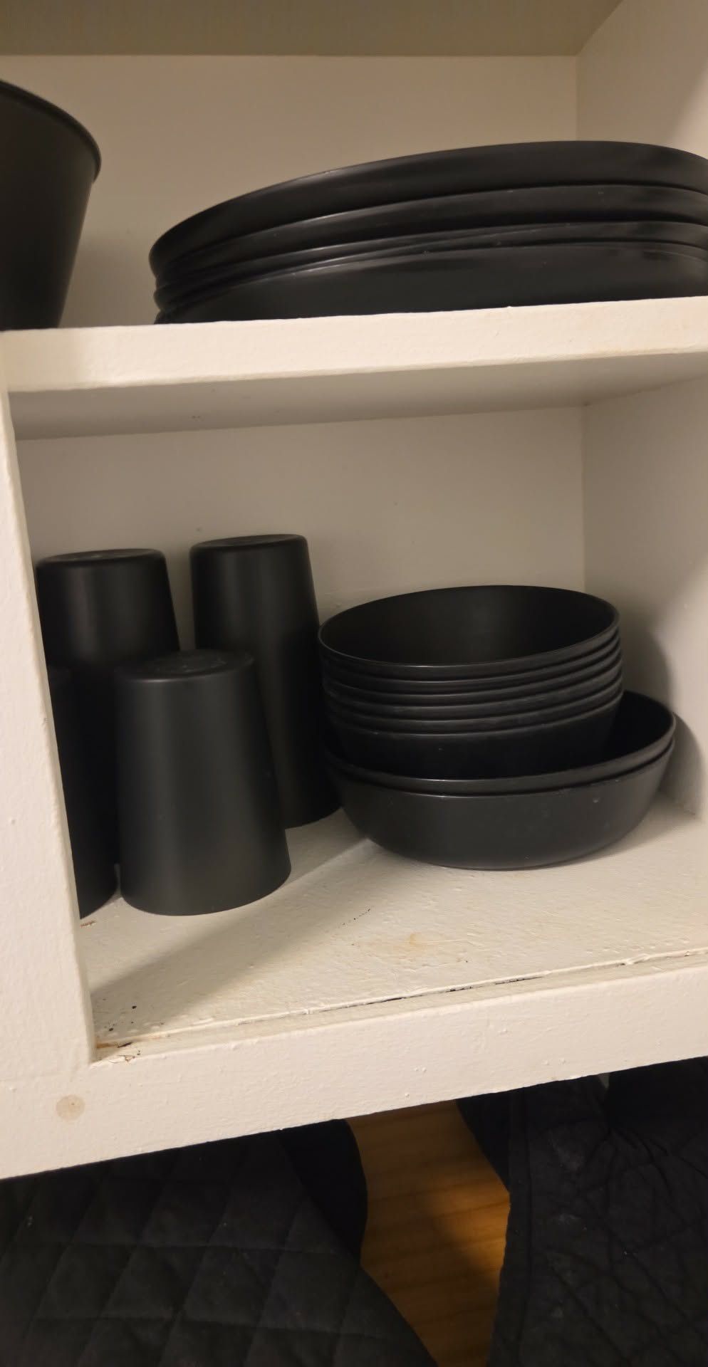 bowls, plates, cups plastic
