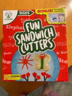 Fun Sandwich Cutters by UpChefs brand new pick up Coral Springs 33071