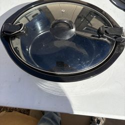 6 Qt. Crock Pot Replacement Pot & Locking Lid
