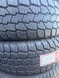 2 used tires 265/75r16 🤑free installation ‼️👌