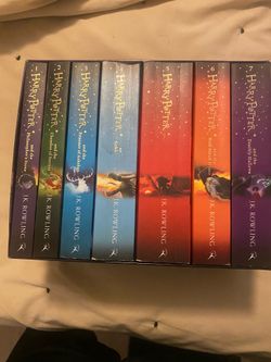 Harry Potter complete set British editions