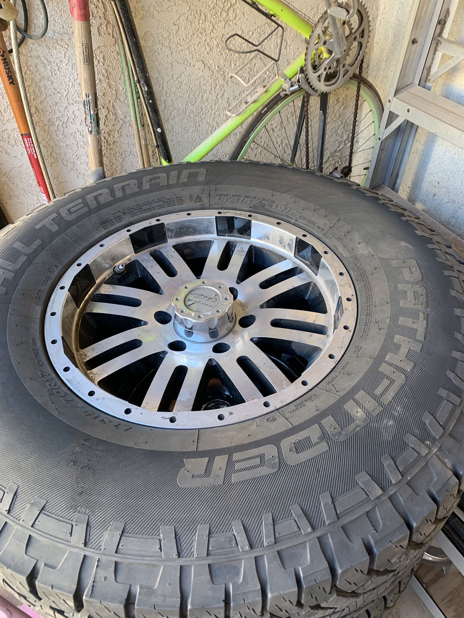 Pathfinder All Terrain Rims And Tires $750 OBO for Sale in Phoenix, AZ ...
