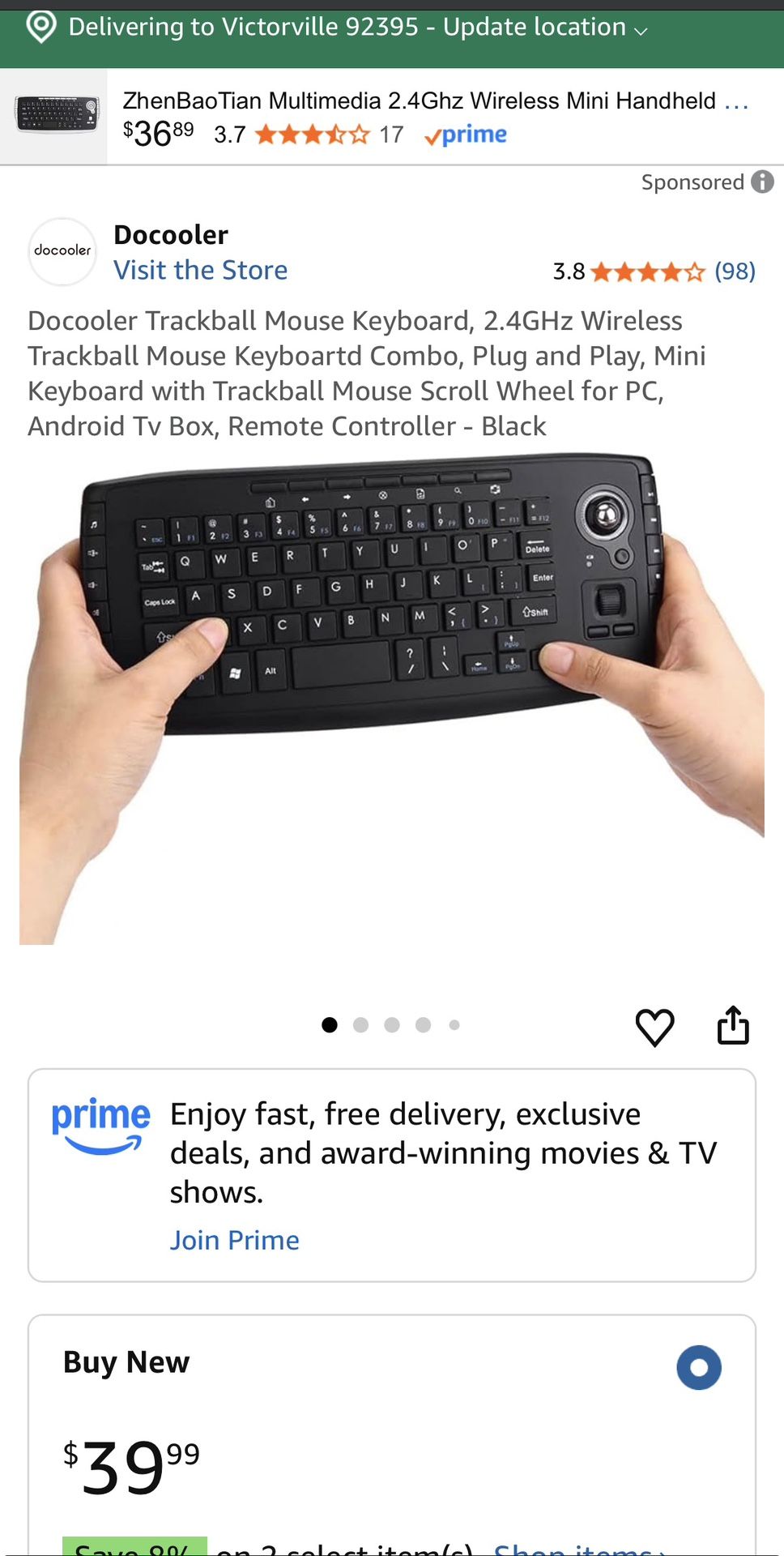 Wireless Keyboard 