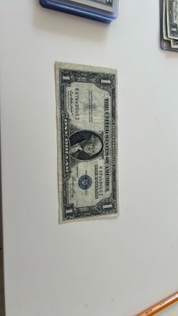 1935-E  One Dollar Silver Certificate $1 