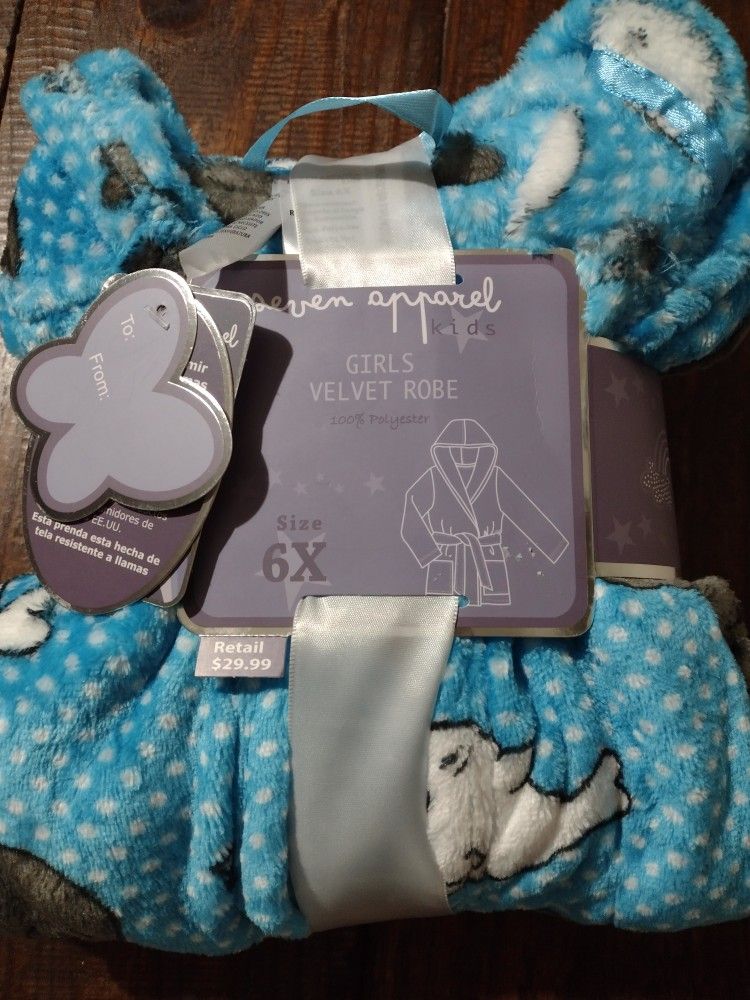 Girl's Soft Robe