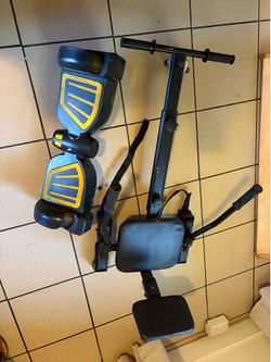 Electric scooter with two-in one  seat