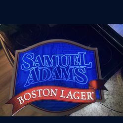 New In Box Samuel Adams Bar Sigy