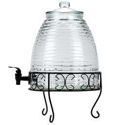 CLASSIC VINTAGE STYLE: This beeline beverage dispenser brings timeless charm to brunches, buffets, and catered events while creating an inviting self-
