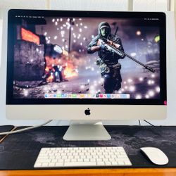 APPLE IMAC 27” 2019 5K Retina 3.7Ghz 6CORE i5 16GB RAM 500GB RADEON PRO 580X 8GB Graphics