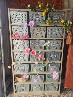 Antique Swim Locker/Gym Basket Locker 1-21