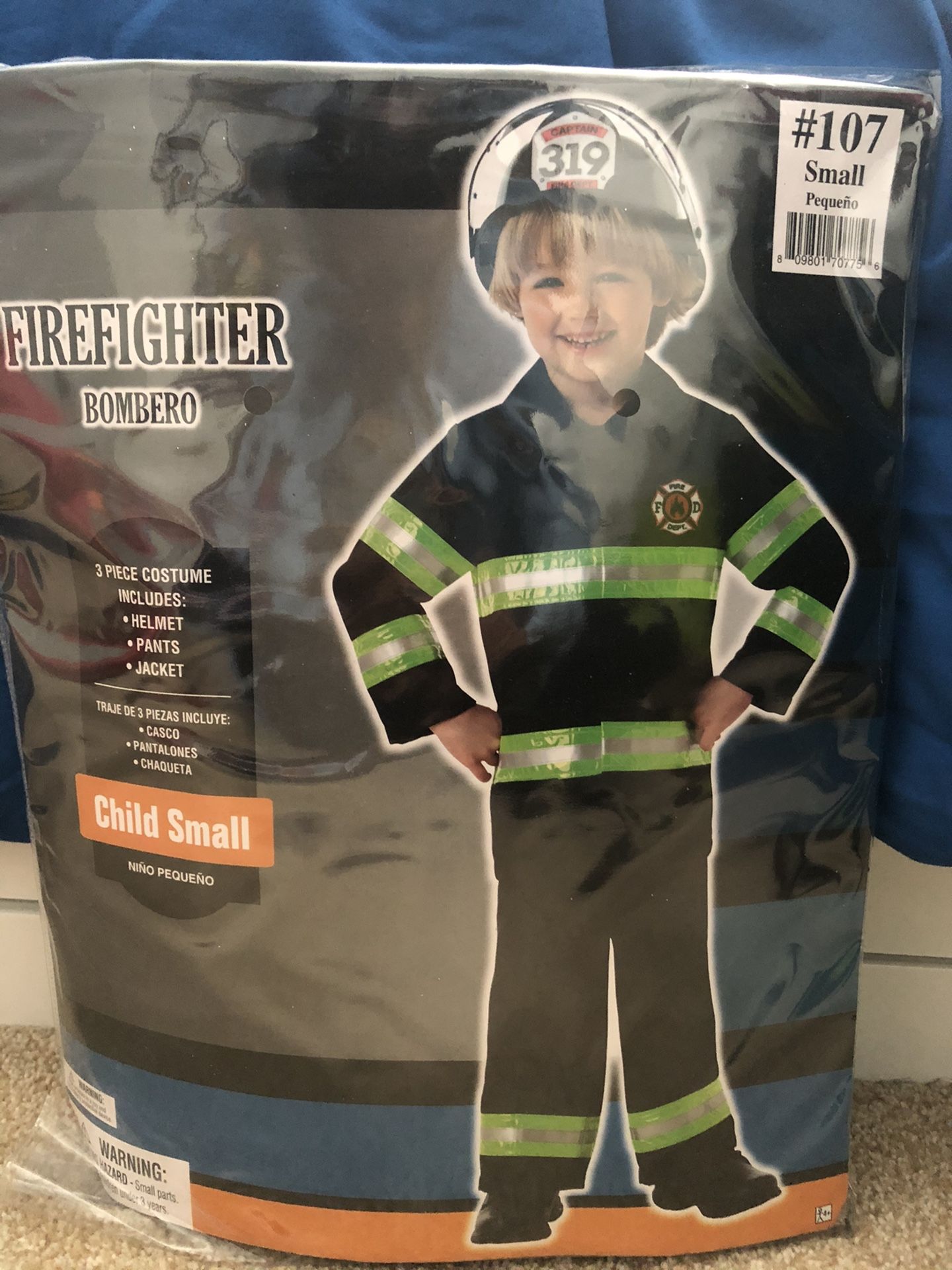 Firefighter Halloween costume