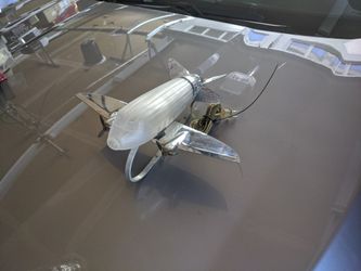 Frosted Glass Airplane Lamp $75 O.B.O