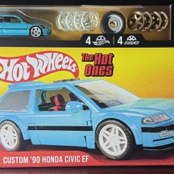 Hot Wheels Brick Shop Custom '90 Honda Civic EF The Hot Ones Mattel Speed Series