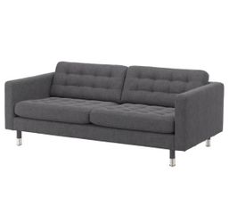 Ikea MORABO Sofa Couch Gunnared dark gray / metal