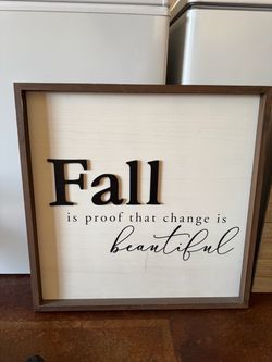 Fall wall decor