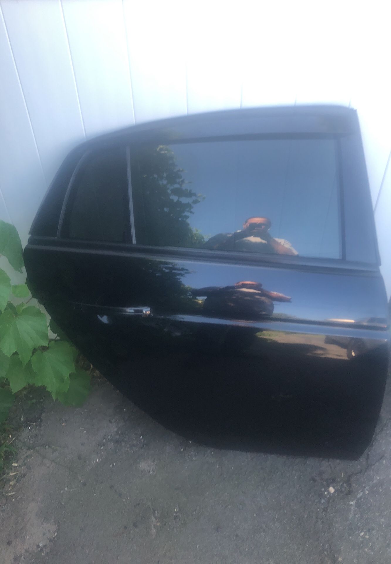 04-08 Acura TL Black Passenger rear door