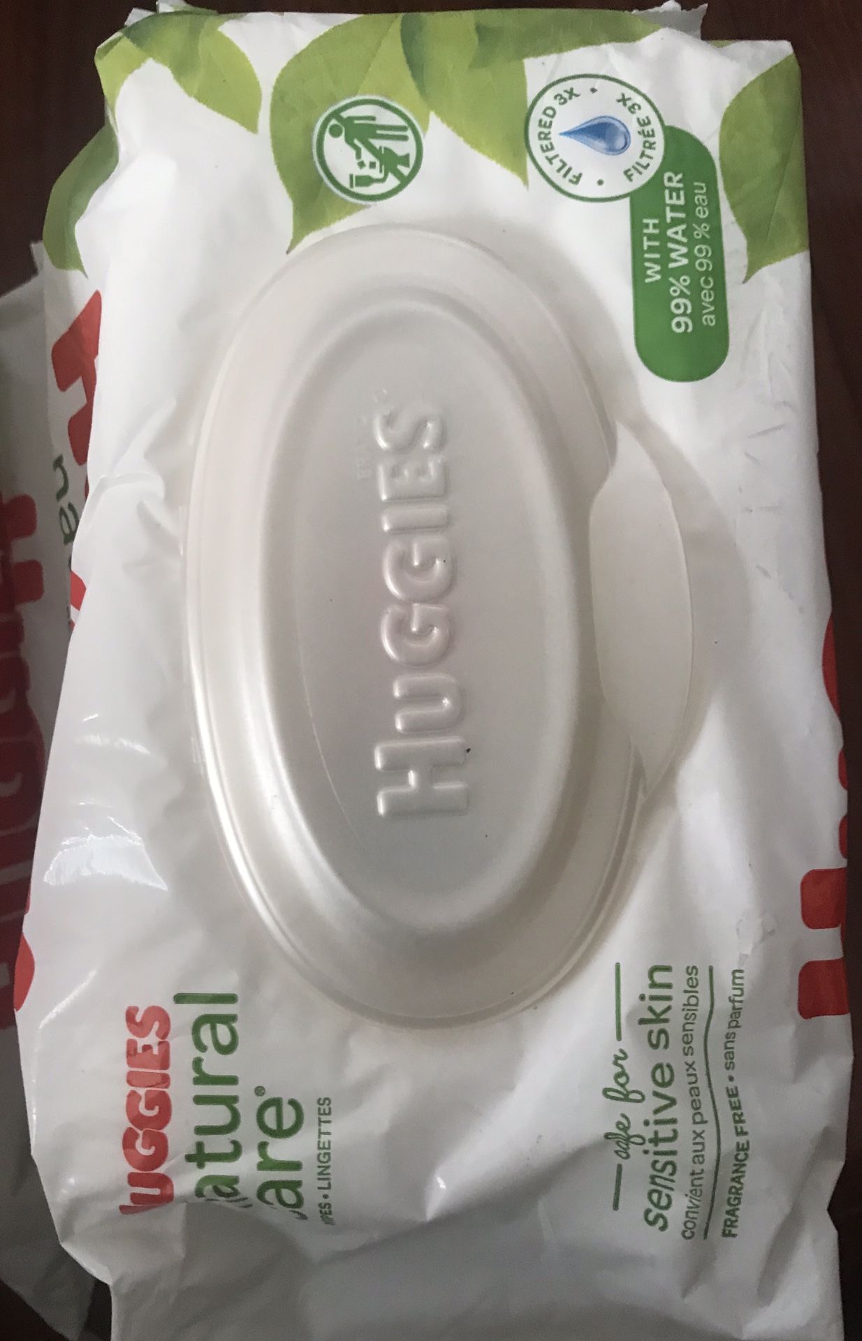 Natural care huggies wipes