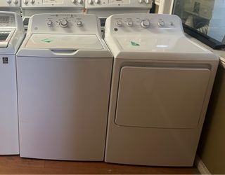 Top load washer & dryer set