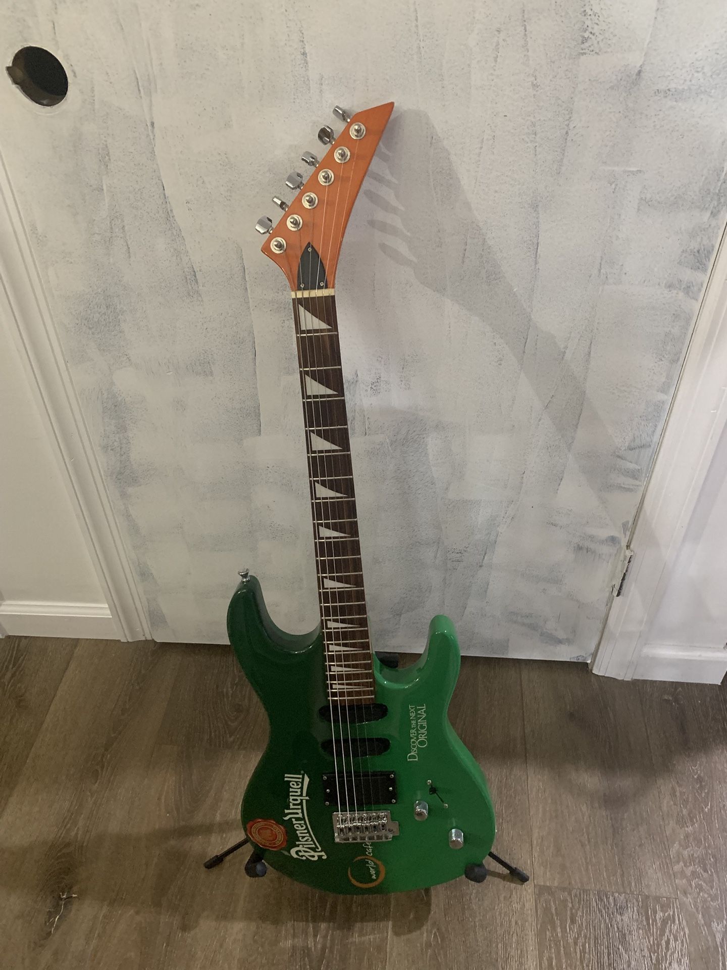 Pilsner Urquell Electric Guitar