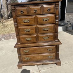 SOLID WOOD Tall Dresser/chest