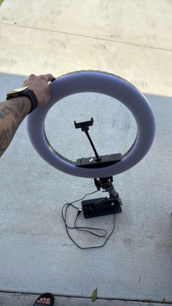 Wall Mounted Ring Light (Remote Control Included)