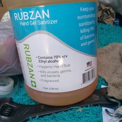 Rubzan 1 Gallon Hand Sanitizer