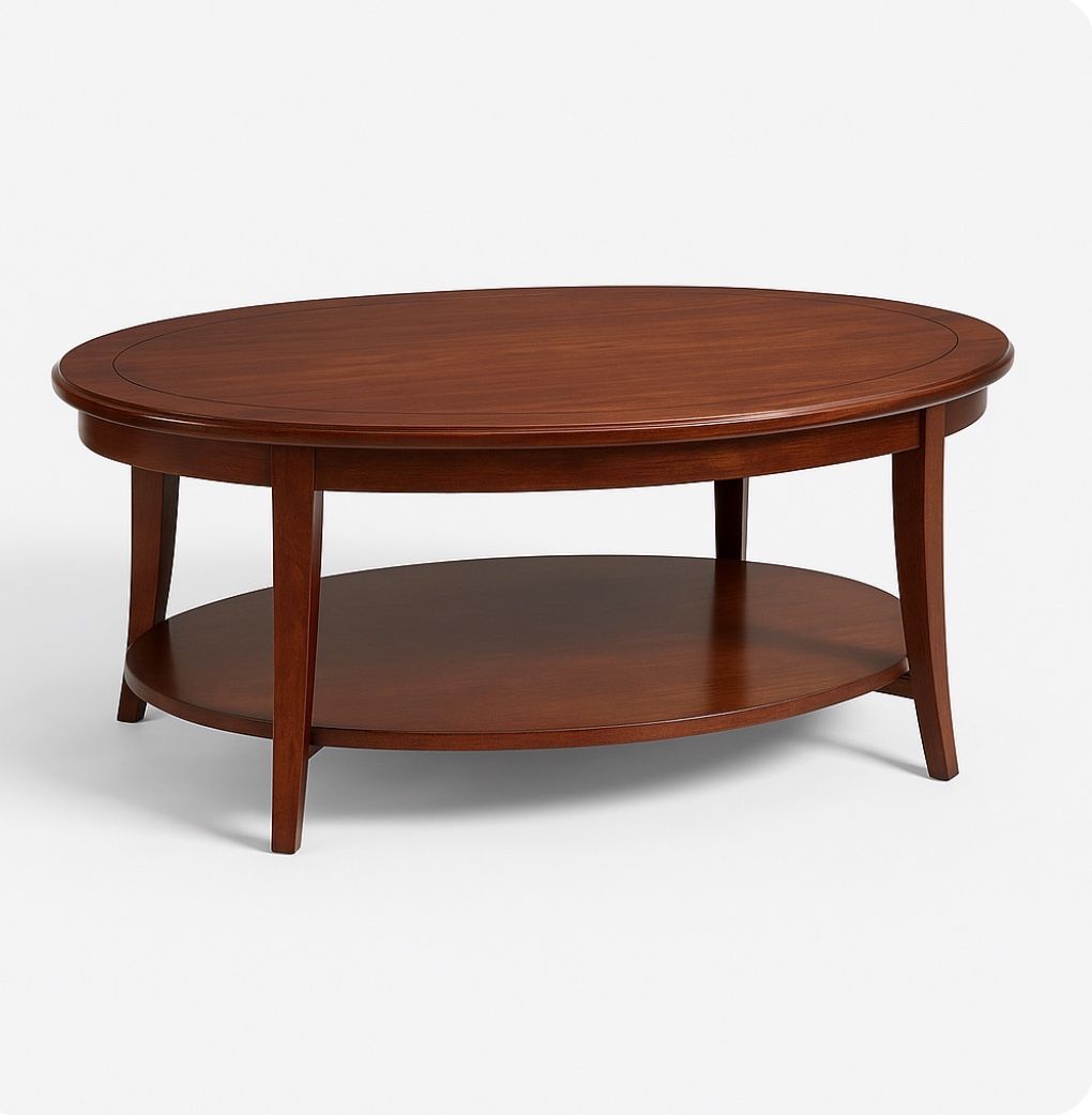 Pottery Barn Metropolitan Brown Coffee Table