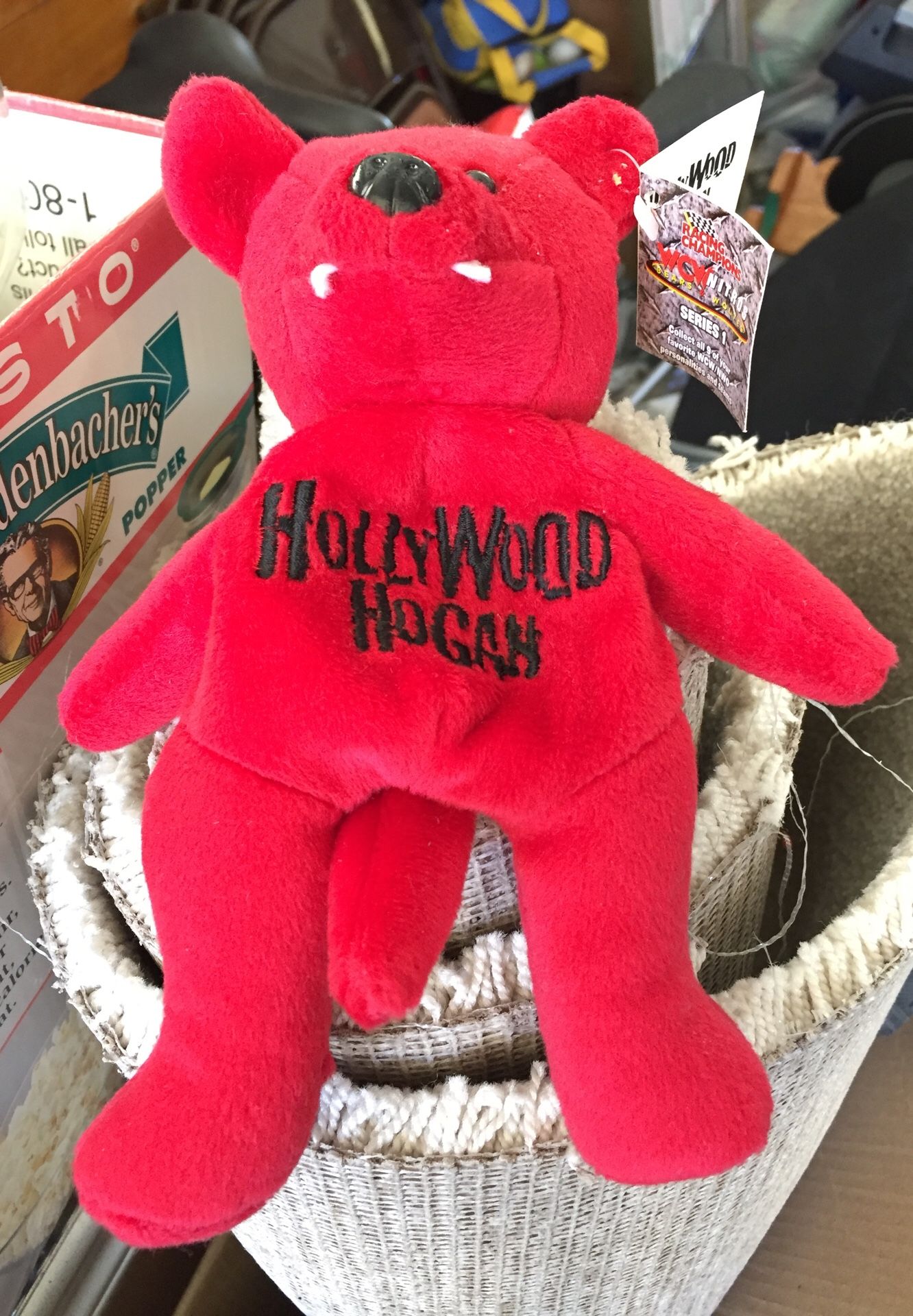 Hollywood Hogan Racing Champions Beanie Baby