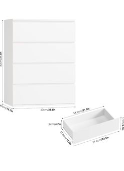 White dresser