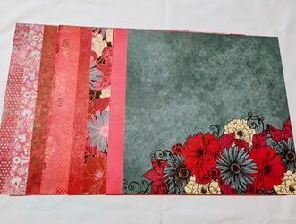 Scrapbook Paper 12x12 ;  65 -110 lb / 175- 300 gsm!