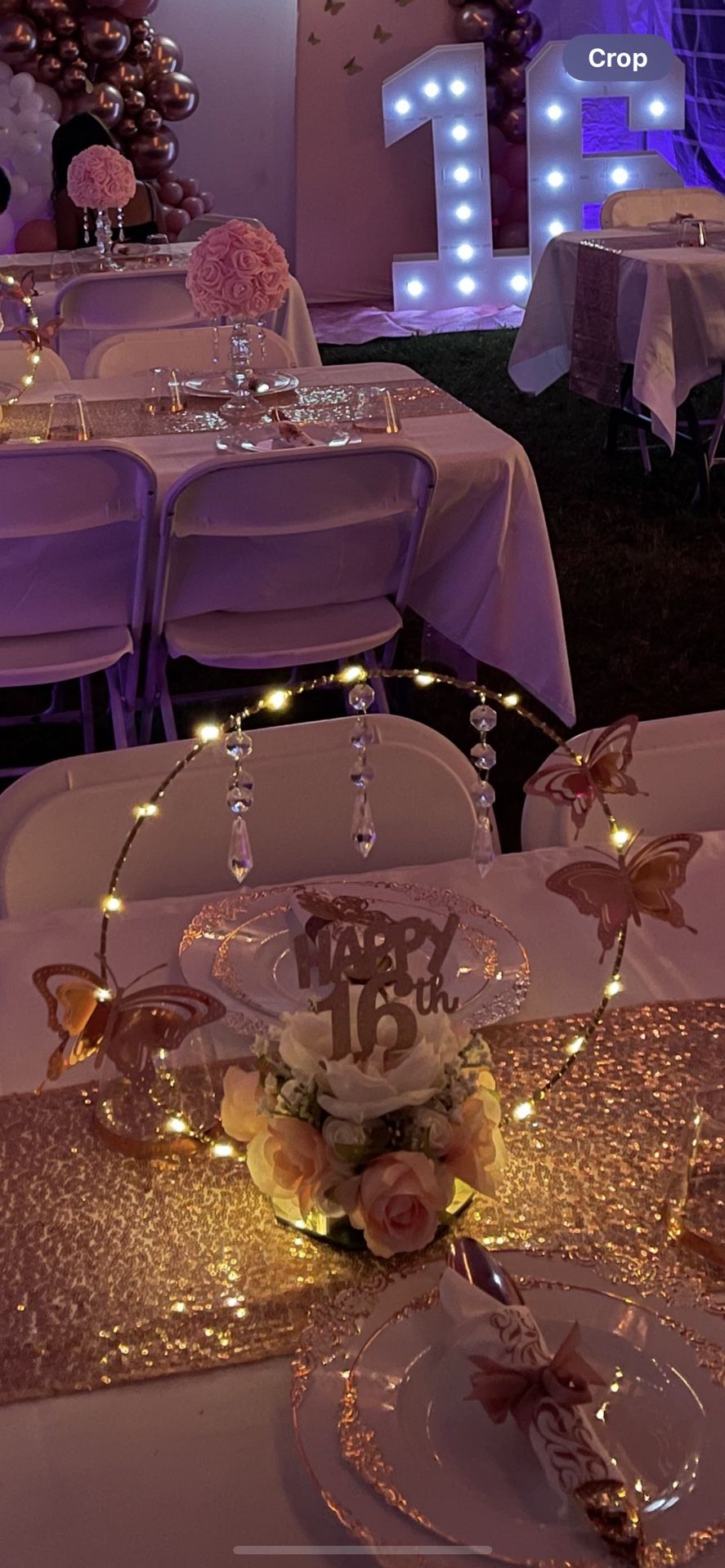 Sweet 16 Centerpiece