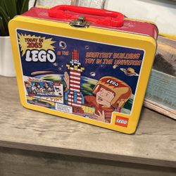 LEGO VIP exclusive retro tin lunchbox $20