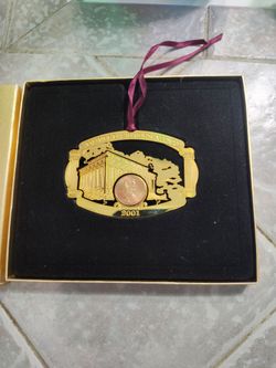2001 US Mint Christmas Ornament