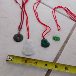 4 Jade Necklaces From China $25 Each