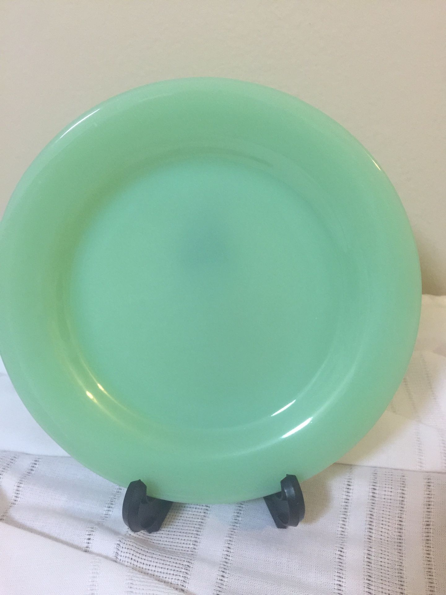 Vintage Fire King Jade-ite Plate