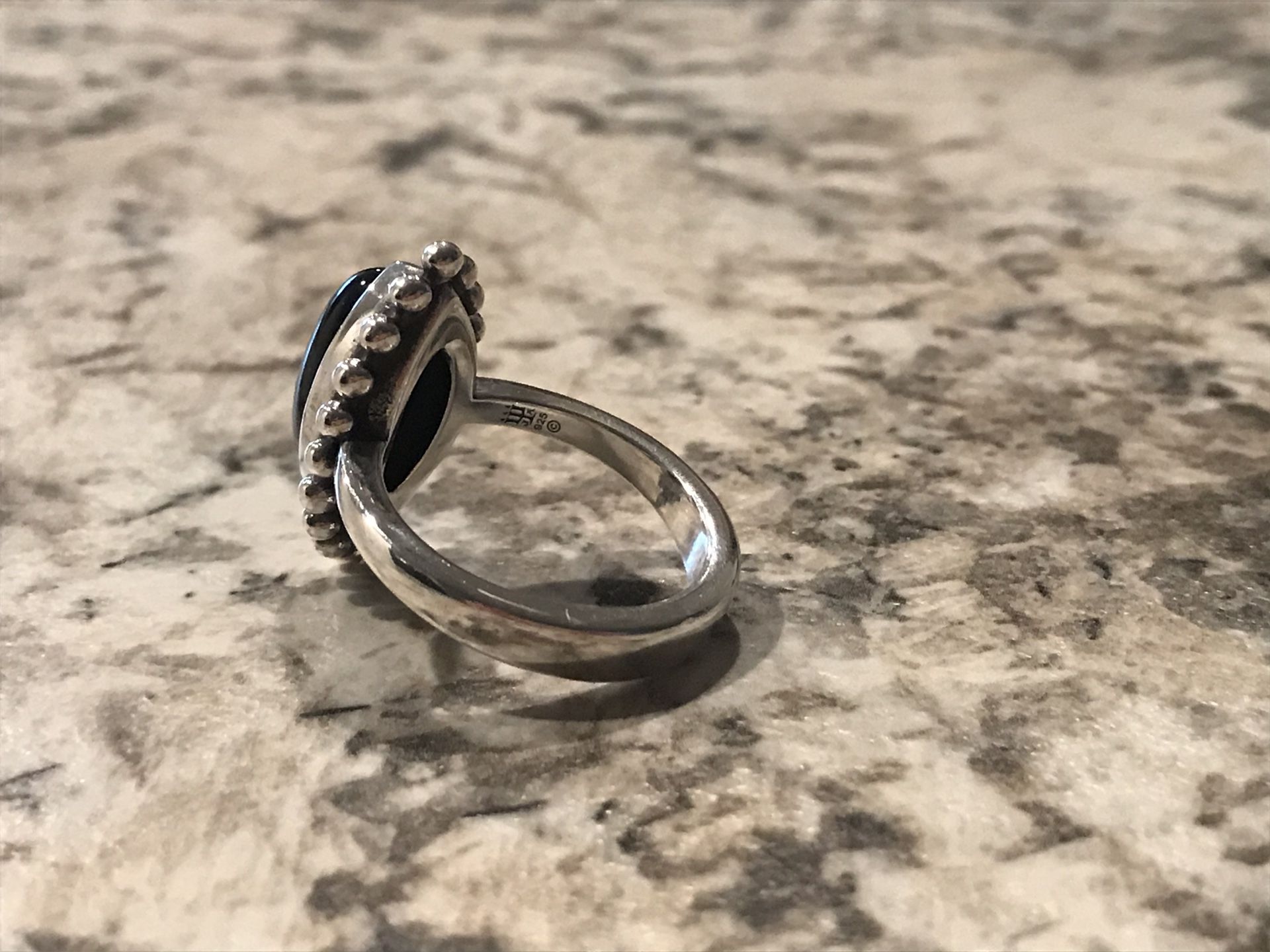 James avery clearance beaded marquise ring