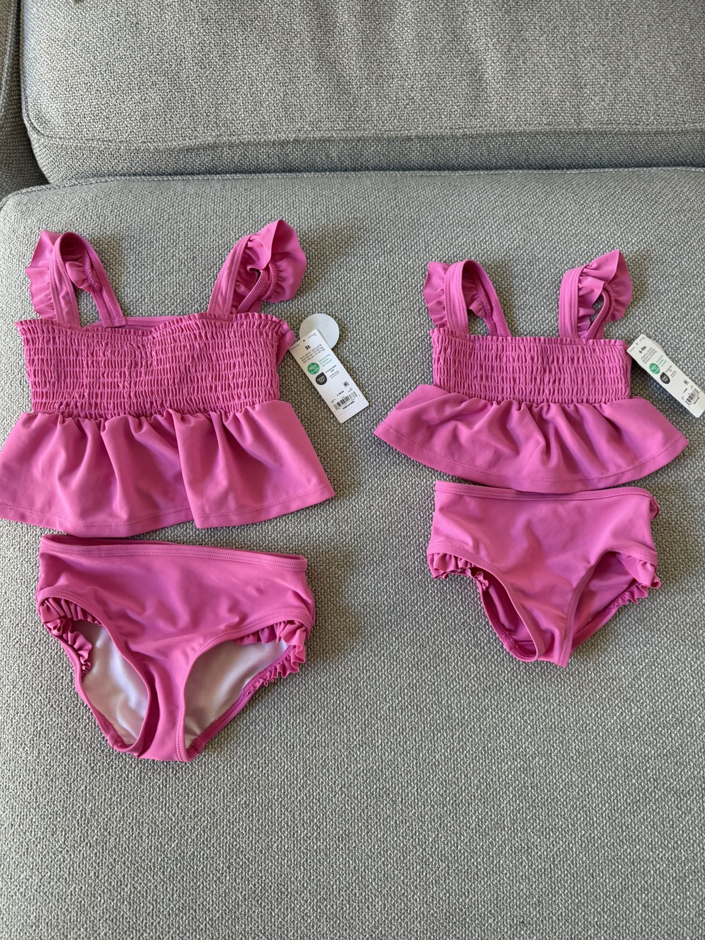 Toddler & Baby Bathing Suits Bikini Size 5T and 6-9 months