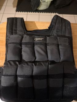 Fitness gear, 40- pound weighted vest