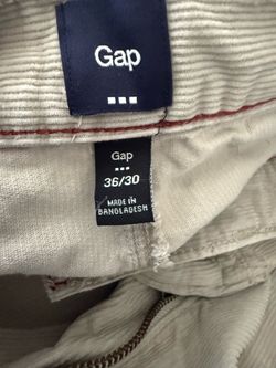 Gap corduroy pants 35/30 35/32 & 36/30