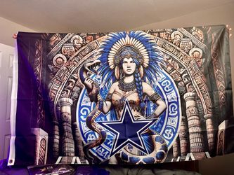 Cowboys Aztec flag