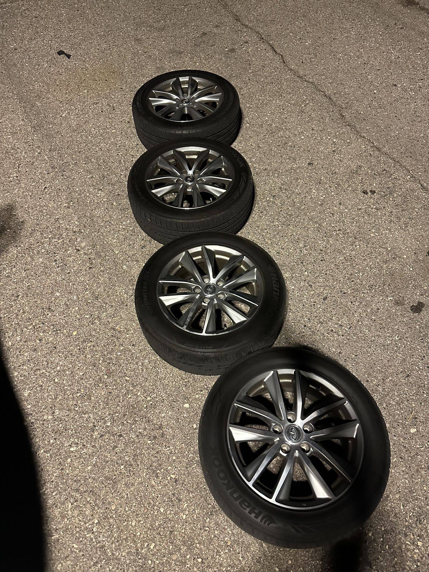 Infiniti Q50 Stock Wheels