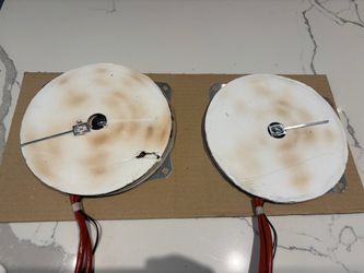 Ceramic Heating Elements Pair with Wires