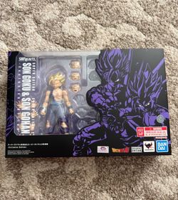 Sdcc Sh Figuarts Son Goku & Son Gohan Super Saiyan 2