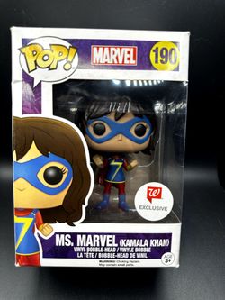 Funko Pop Marvel Ms. Marvel Kamala Khan Vinyl Bobble-Head Exclusive