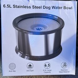 Steel Dog Water Bowl