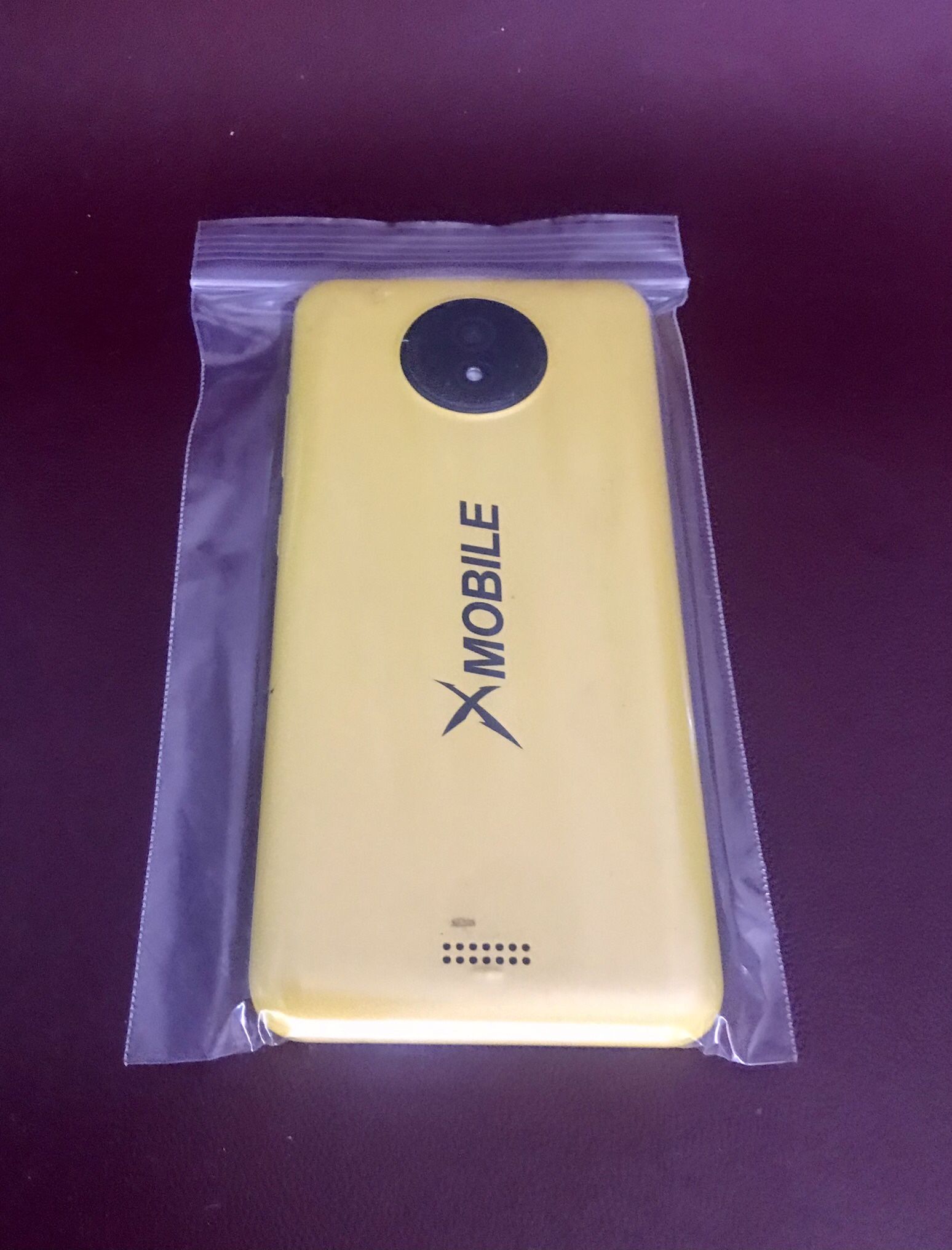 X-Mobile X55 - 16GB - Yellow (Clear/Unlocked) Dual SIM Android Smartphone