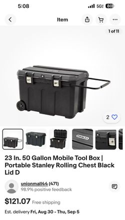 Stanley Rolling Tool Boxes
